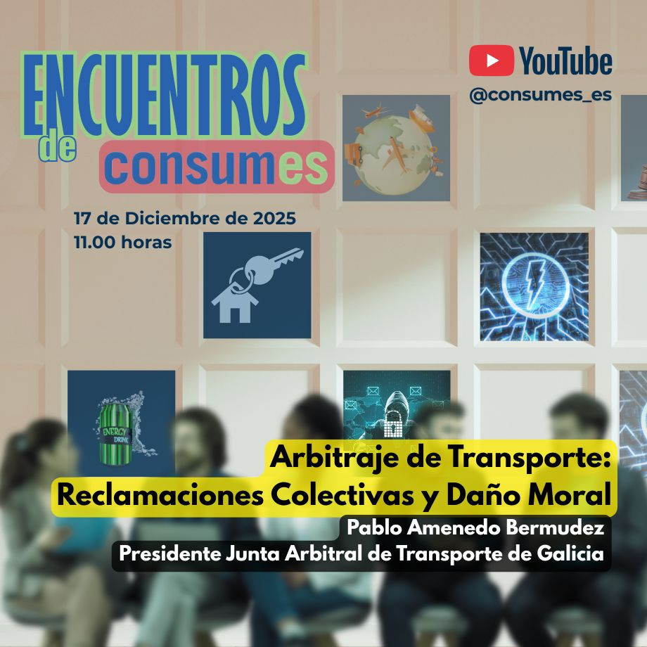 Encuentros informativos: Los Arbitrajes de Transportes: Reclamaciones colectivas y daño moral.
